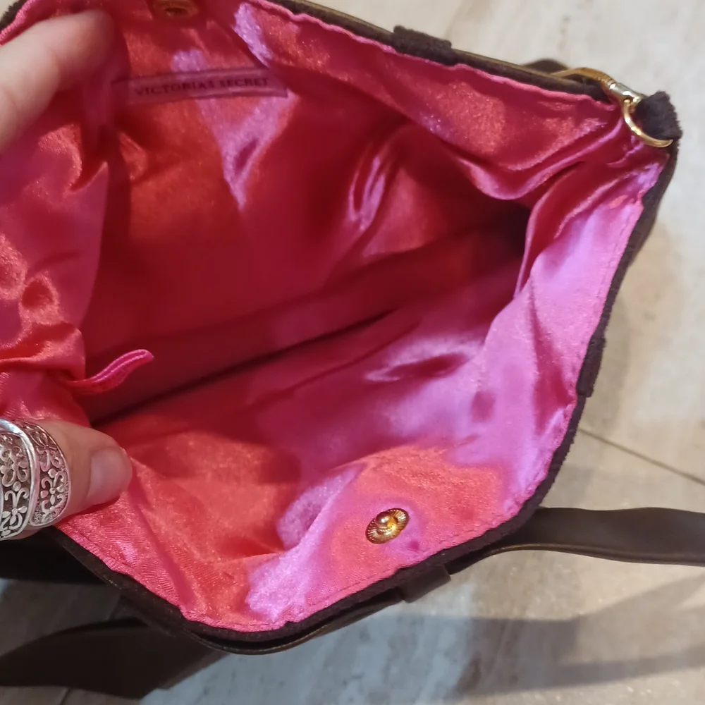 Victoria's Secret Faux Suede Clutch